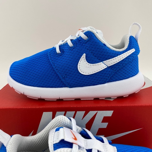 NEW Nike Roshe One Blue White Toddler Shoes - Picture 6 of 15